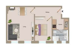 Bezugsfreie 2-Zimmer-Wohnung nahe dem Lietzenseepark in Berlin-Charlottenburg – Die vollständige Adresse der Immobilie erhältst du vom Anbieter., 10625 Charlottenburg, Berlin – Vorschaubild 14