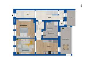 Einziehen und wohlfühlen. Komplett renoviert, 2-Zimmer Wohnung in Essen-Steele mit Wintergarten – Die vollständige Adresse der Immobilie erhältst du vom Anbieter., 45276 Steele, Essen – Vorschaubild 16