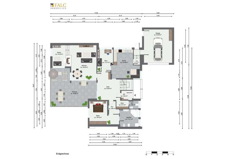 Grundriss Erdgeschoss