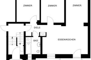3-Zimmer Wohnung in Grumme – Gottfried-Keller-Straße 20, 44791 Grumme, Bochum – Vorschaubild 3