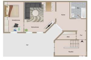 Sanierte 2 Zimmer-Altbau-Wohnung im Herzen von MD-Stadtfeld zu vermieten – Immermannstraße 12, 39108 Stadtfeld Ost, Magdeburg – Vorschaubild 2