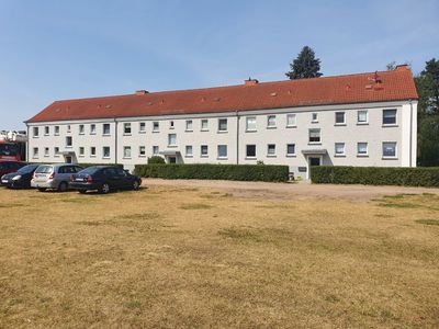 Schöne helle 3‑Raum‑Wohnung mit Einbauküche am Waldrand in Plattenburg‑Glöwen