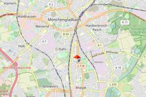 Helle 4-Zimmer-Wohnung mit ca. 104 m², sonnigem Balkon und großzügiger Raumaufteilung – Die vollständige Adresse der Immobilie erhältst du vom Anbieter., 41065 Dahl, Mönchengladbach – Vorschaubild 13