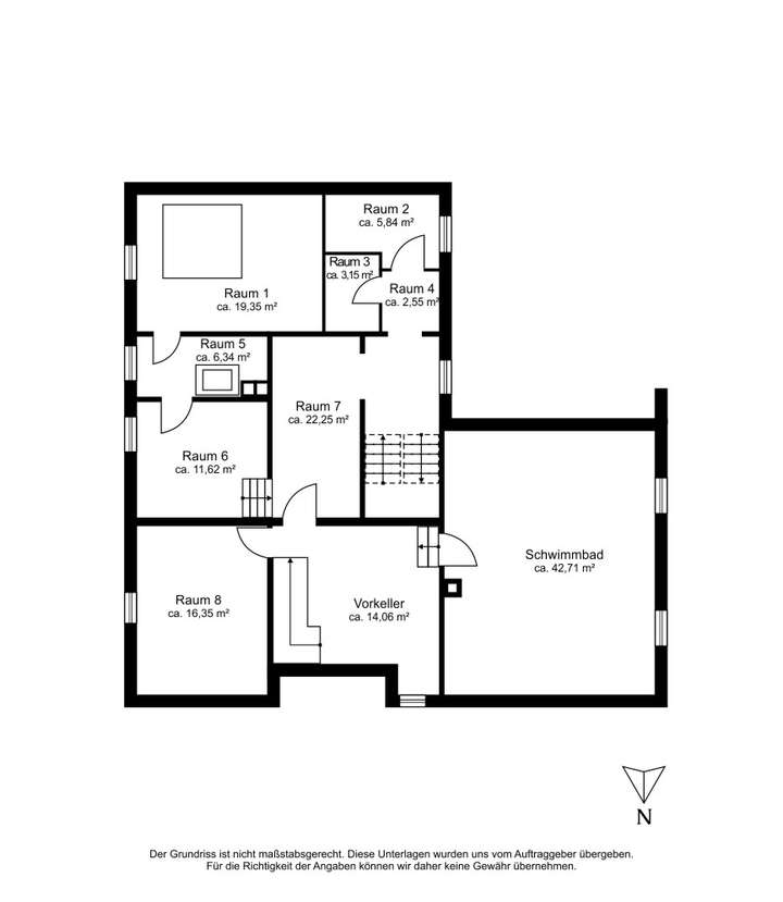 Grundriss Kellergeschoss