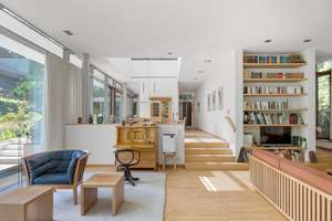 Architektenbungalow mit ikonischer Architektur und einzigartigem Naturschutzblick – Die vollständige Adresse der Immobilie erhältst du vom Anbieter., 22359 Volksdorf, Hamburg – Vorschaubild 4