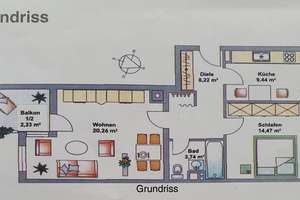 Attraktive und gepflegte 2-Zimmer-Wohnung mit Balkon und TG-Stellplatz – 81927 Johanneskirchen, München – Vorschaubild 15