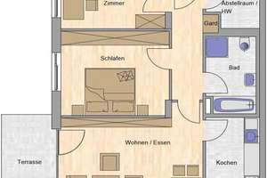 3 Raum-Wohnung mit Terrasse oder Balkon, Bezug ab sofort möglich – Joachim-Darjes-Str. 2-12, 7743 Zwätzen, Jena – Vorschaubild 20