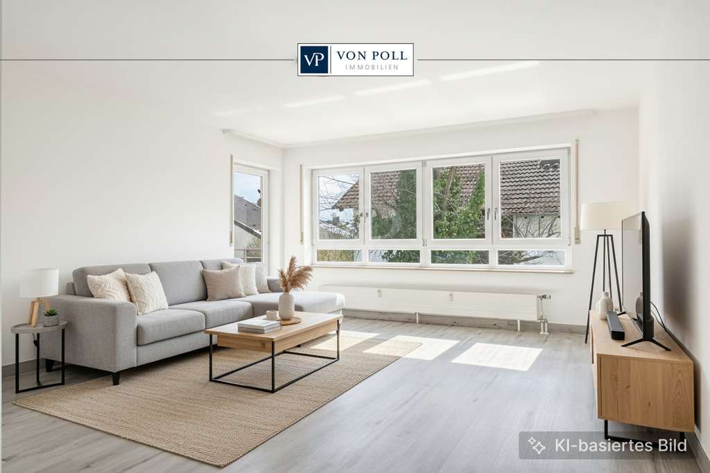 Immobilie in Renningen - Gut geschnittene 4-Zimmer-Wohnung, teilmodernisiert und mit zahlreichen Extras - Bild 0