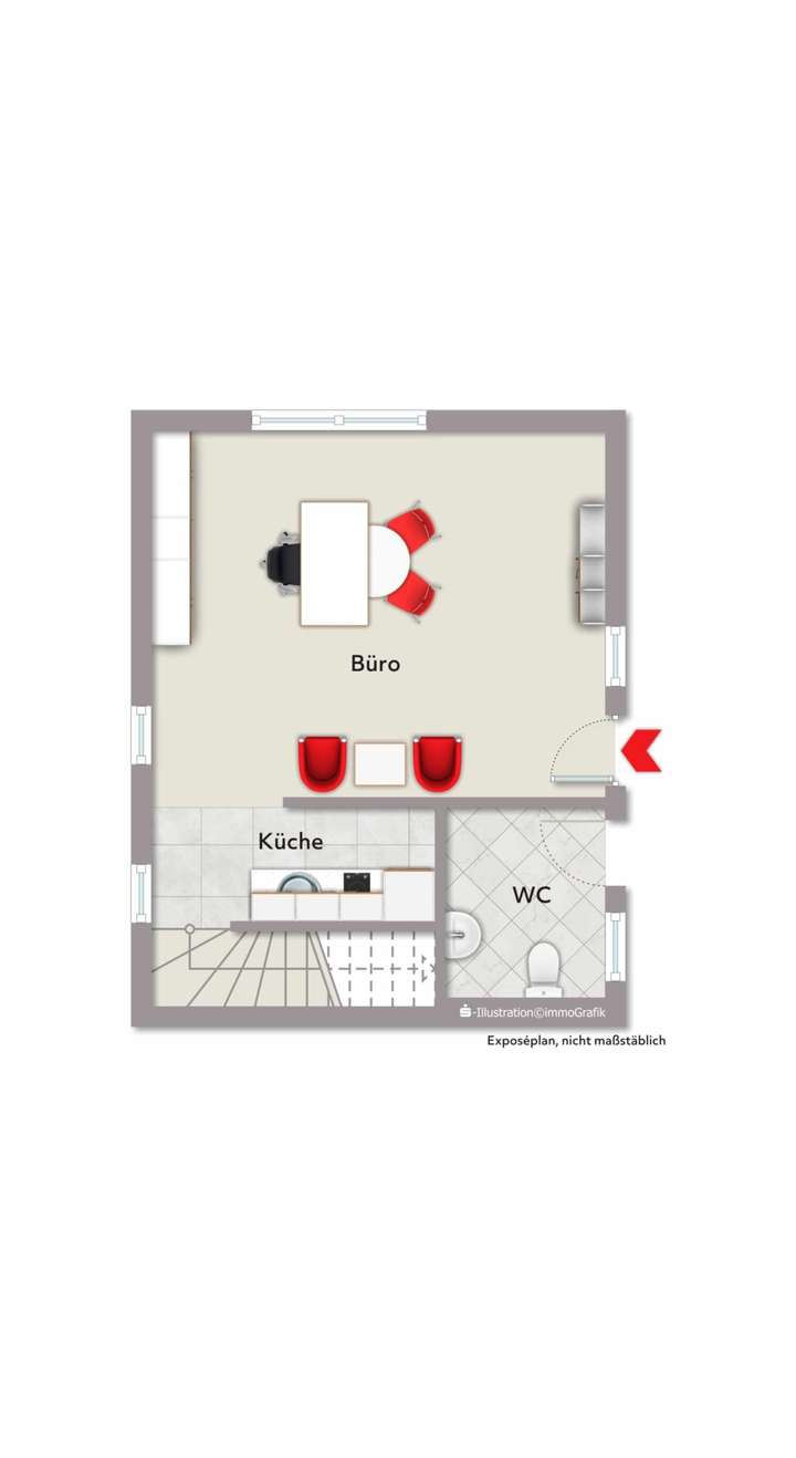 Haus rechts EG möbliert