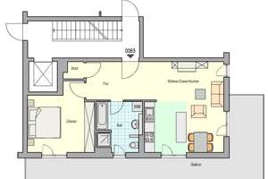 Geräumige 2-Zimmer-Wohnung in Ufernähe – Wasserschapfstr. 32, 89537 Giengen an der Brenz – Vorschaubild 2