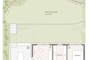 Aktion "Early Bird"  zum Projektstart - Gartenparadies mit Eleganz und modernem Design - S ' Bianco – Happoldstraße 25, 70469 Feuerbacher Tal, Stuttgart – Vorschaubild 2