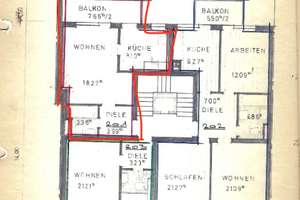1-Zi.-Wohnung mit Balkon, unvermietet, unrenoviert, nahe Schloss Karlsruhe – Kronenstraße 5, 76133 Innenstadt-Ost, Karlsruhe – Vorschaubild 10