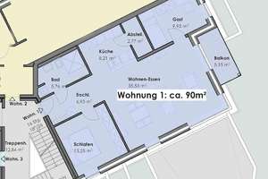 Traumhafte 3 Zimmerwohnung in Glücksburg; barrierefrei; – Schlossallee 54a, 24960 Glücksburg (Ostsee) – Vorschaubild 3