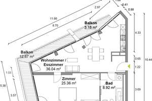 WIE EIN BAUMHAUS! Gemütliche 2 Zimmer Wohnung mit ca. 78m², EBK, Concierge und Gym in Berlin-Mitte! – Zimmerstraße 96, 10117 Mitte (Ortsteil), Berlin – Vorschaubild 5