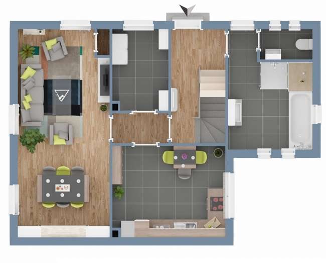 Grundriss Erdgeschoss