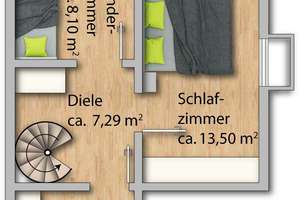 Wohnen auf zwei Ebenen- charmante Maisonette-Wohnung mit Garten und Haus-im-Haus-Charakter – Die vollständige Adresse der Immobilie erhältst du vom Anbieter., 81825 Gartenstadt Trudering, München – Vorschaubild 27