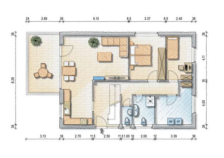 Grundriss EG