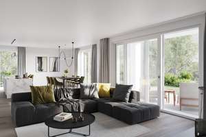 Gemütliche 2-Zimmer-Neubauwohnung mit Balkon und Tiefgaragenstellplatz in Bonn-Oberkassel