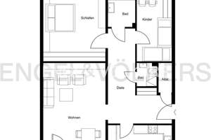 Erbpacht: Helle 3-Zimmer Wohnung mit TG-Stellplatz – Die vollständige Adresse der Immobilie erhältst du vom Anbieter., 44141 Westfalendamm, Dortmund – Vorschaubild 8