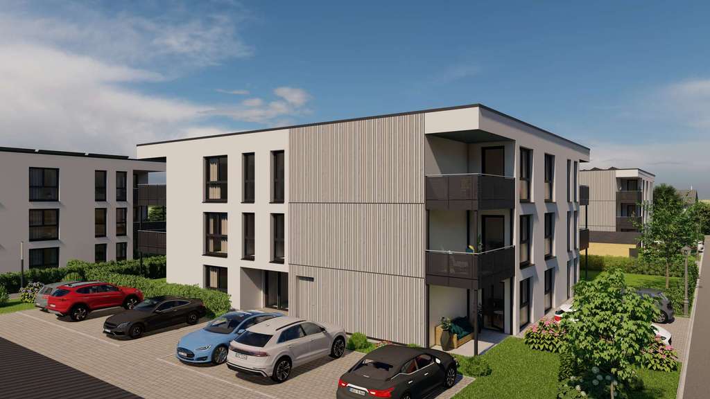 Sonnige 3-Zimmerwohnung mit Loggia im Goldsteig Quartiert Plattling