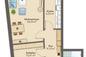 Frisch sanierte 2-Zimmer-Wohnung mit Balkon in Bremerhaven-Lehe – Krüselstraße 24, 27580 Lehe, Bremerhaven – Vorschaubild 10