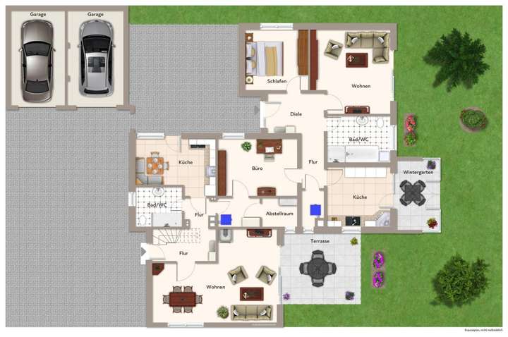 Grundriss Erdgeschoss