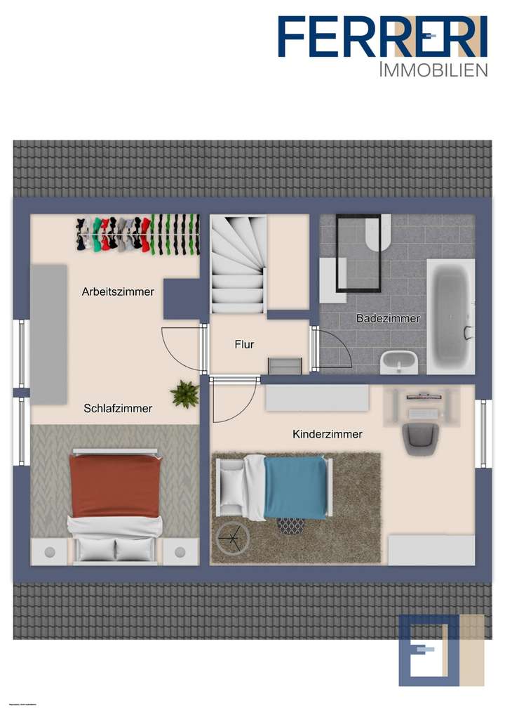 Grundriss Obergeschoss