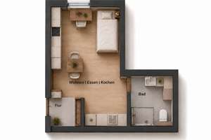 Neubau Appartment bezugsfertige ausgestattet, ideal für Kapitalanleger – 56077 Niederberg, Koblenz – Vorschaubild 2