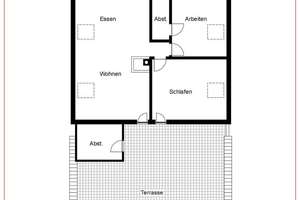 Extragroße 3,5 Zimmer-Wohnung mit riesiger Dachterrasse - ca. 142 qm Wohnfläche & EBK & Stellplatz – Die vollständige Adresse der Immobilie erhältst du vom Anbieter., 72770 Ohmenhausen, Reutlingen – Vorschaubild 7