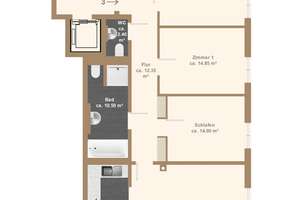 Energieeffizienz A+! 4-Raum- Neubauwohnung mit individuellen Gestaltungsmöglichkeiten in Bestlage! – Die vollständige Adresse der Immobilie erhältst du vom Anbieter., 1129 Trachau, Dresden – Vorschaubild 9