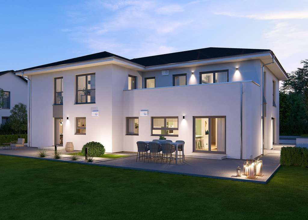 Immobilie in Bermatingen - Mehrfamilien Stadtoase mit Penthouse und Walmdach - massa machts möglich - Bild 0