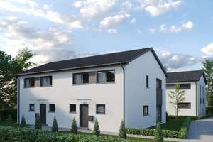 IMMOSPACE - **Neubau DHH mit exklusiver Ausstattung – Fertigstellung Ende 2027!** – Die vollständige Adresse der Immobilie erhältst du vom Anbieter., 86450 Altenmünster – Vorschaubild 1