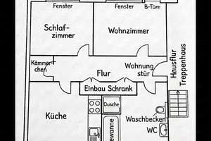 2-Zimmer-Wohnung mit großer Küche, Südbalkon & Tageslichtbad im Südviertel (Küche & Böden inkl.) – Max-Reger-Straße 5, 45128 Südviertel, Essen – Vorschaubild 13