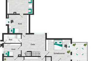 Geräumiges Einfamilienhaus am Ortsrand auf großzügigem Grundstück – Die vollständige Adresse der Immobilie erhältst du vom Anbieter., 91617 Oberdachstetten – Vorschaubild 28