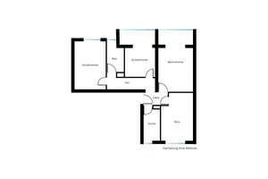 Erstbezug nach Modernisierung - attraktive 4-Zimmer-Wohnung – Fehrbellinstr. 7, 50737 Weidenpesch, Köln – Vorschaubild 12