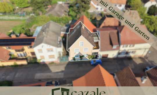 Einfamilienhaus oder Feriendomizil mit mögl. Garten und Garage in Rhodt unter Rietburg