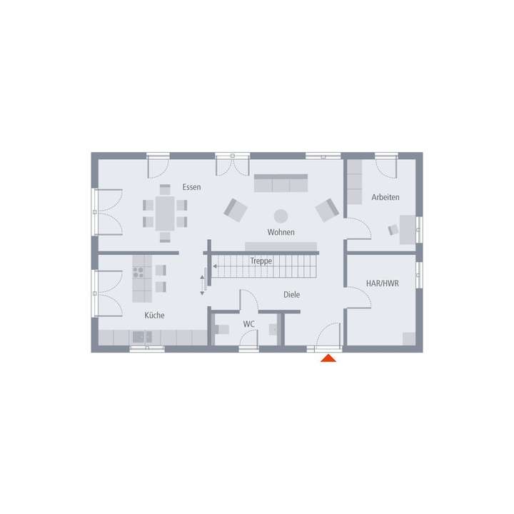 Grundriss Erdgeschoss