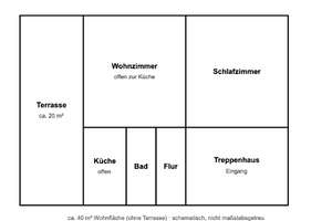 2-Zimmer-Wohnung mit großer Sonnen-Terrasse, in  Kiel-Wellingdorf ab 01.09. – Marienwerderstraße 20, 24143 Wellingdorf, Kiel – Vorschaubild 2