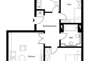 Stilvolle 3-Zimmerwohnung  in der Jägervorstadt - bezugsfrei – Gregor-Mendel-Straße  8, 14469 Jägervorstadt, Potsdam – Vorschaubild 25