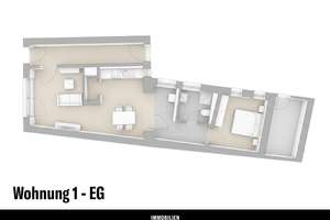Hochwertige zwei Zimmer Innenstadtwohnung – Die vollständige Adresse der Immobilie erhältst du vom Anbieter., 85049 Mitte, Ingolstadt – Vorschaubild 9