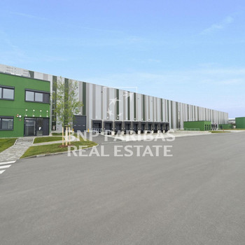 Logistikneubau an der A4 im Norden von Gera