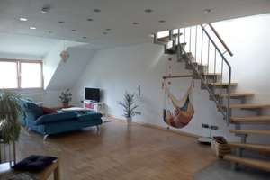 Moderne 2-Zimmer  Maisonette-Wohnung (100 qm) in HD-Wieblingen