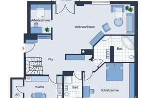 Schwabing – am Hohenzollernplatz: 4-Zimmer-Maisonettewhg. im DG mit Balkon zum Innenhof, Lift & TG. – Die vollständige Adresse der Immobilie erhältst du vom Anbieter., 80796 Neuschwabing, München – Vorschaubild 25