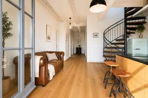 Außergewöhnliches Maisonette-Loft mit 30 m² Dachterrasse im Industriedenkmal – Muggenhofer Straße 28c, 90429 Eberhardshof, Nürnberg – Vorschaubild 8