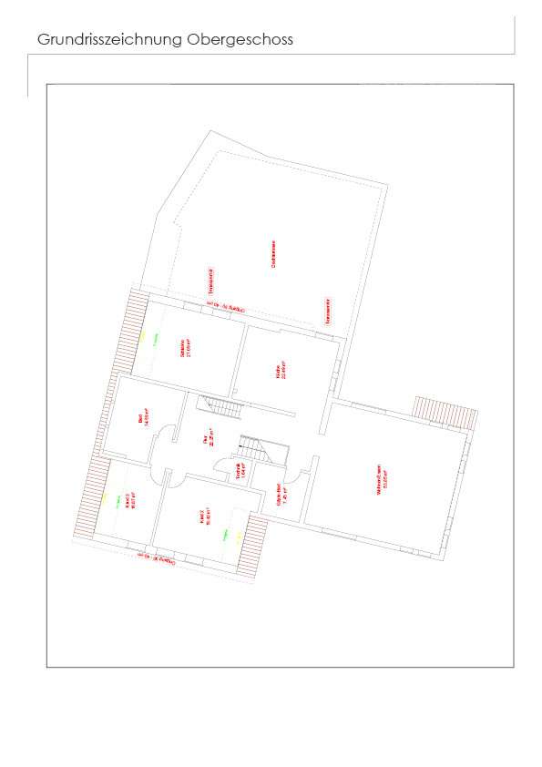 Grundriss Obergeschoss