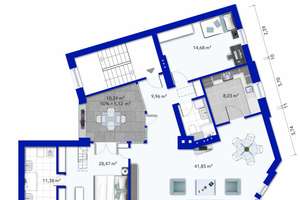 Exklusive Dachgeschosswohnung mit Süd-/West-Terrasse im stilvollen Jahrhundertwendehaus – Die vollständige Adresse der Immobilie erhältst du vom Anbieter., 40479 Pempelfort, Düsseldorf – Vorschaubild 34