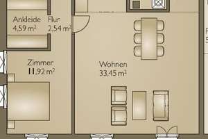 Bezugsfrei! Komfortable 2-Zimmer-Wohnung mit Balkon und Einbauküche. – An der Filmfabrik 06, 12555 Köpenick, Berlin – Vorschaubild 16
