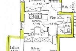 Zwei Zimmer in Gruna: Ihre neue Wohnung mit Balkon im Hochpaterre – Liebstädter Straße 21, 1277 Gruna, Dresden – Vorschaubild 4
