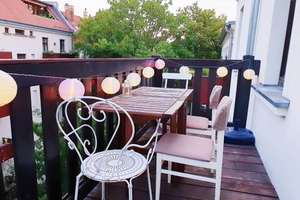 Möblierte Zweiraumwohnung mit großem Balkon + Lift im Herzen der Südvorstadt – Arndtstr. 25d, 4275 Südvorstadt, Leipzig – Vorschaubild 1