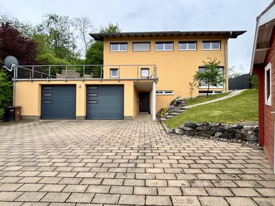 Traumhaftes Architektenhaus mit Vollausstattung und Blick ins Grüne